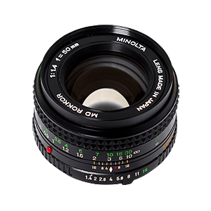 MINOLTA MD Rokkor 50mm F1.4