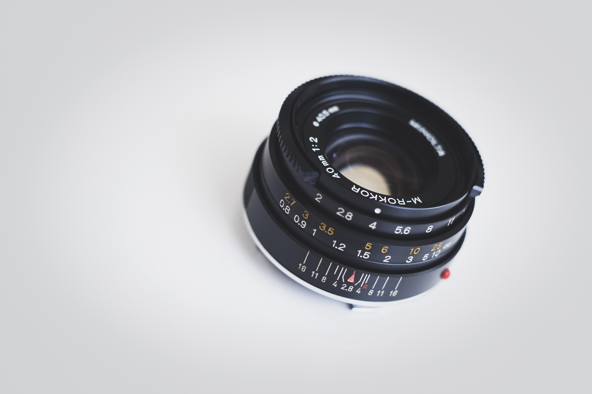 美品】MINOLTA M-ROKKOR-QF 40mm F2-